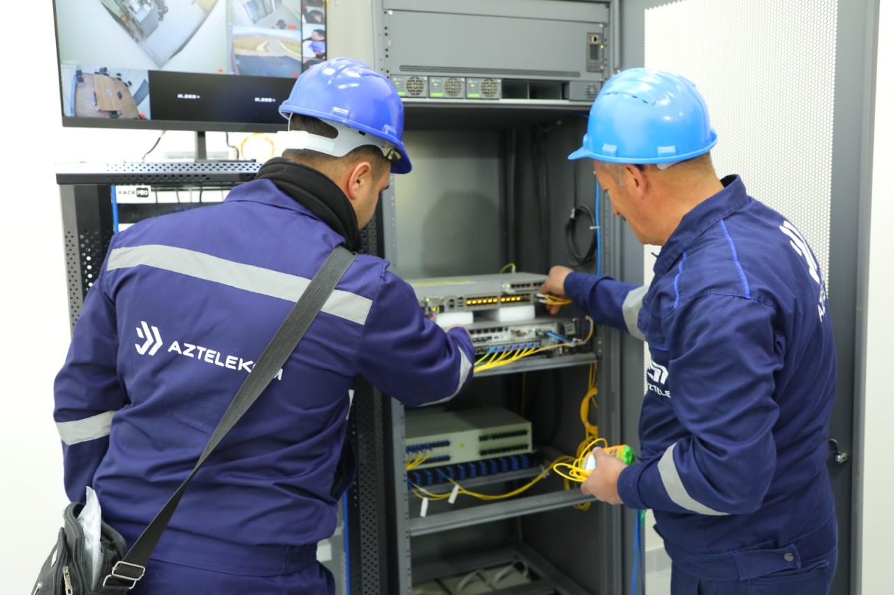 Ağdam və Kəlbəcər telekommunikasiya xidmətləri ilə təmin edilib - FOTOLAR